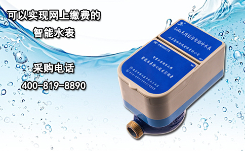可以实现网上缴费的智能水表